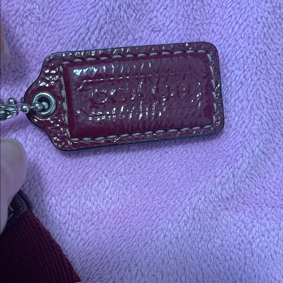 Coach Burgundy Crossbody Bag - Picture 3 of 14